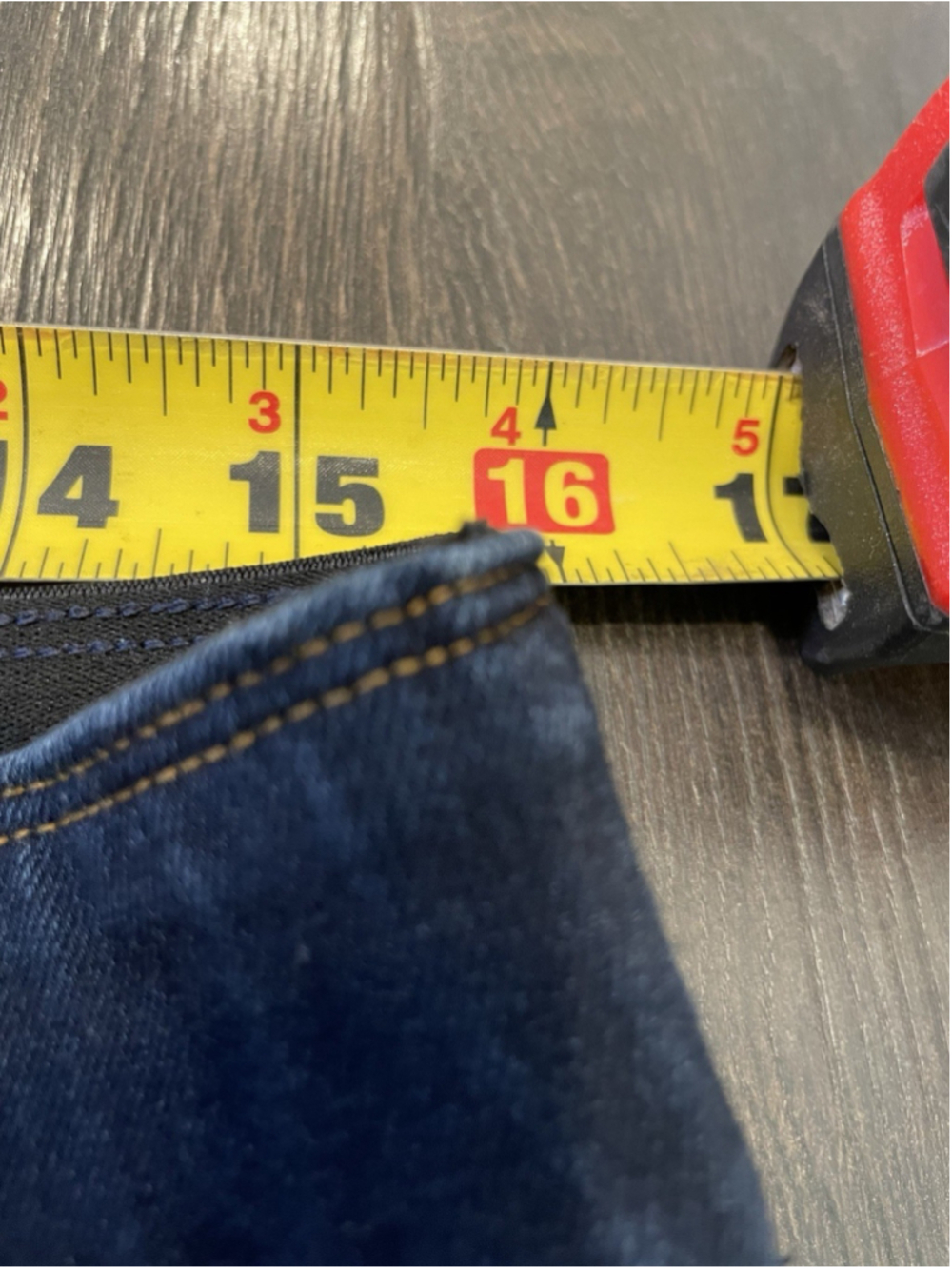 Luxe Nygard 360 4 Way Stretch Pull on Size 14-16 Denim Jeans Skinny Cuff - Picture 6 of 7